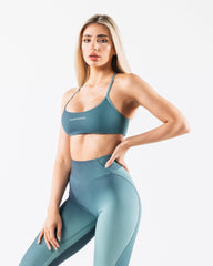 Aura 3 Strap Bra - Aura Glacier Print
