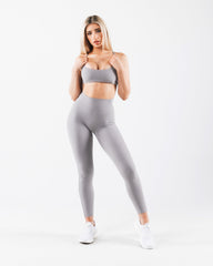 Aura 3 Strap Bra - Smoke
