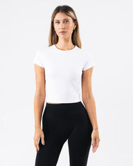 Baby Tee - White