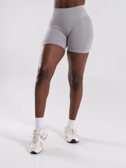 Pump High Rise Short - LT Heather