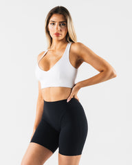Deep V Cady Bra - White