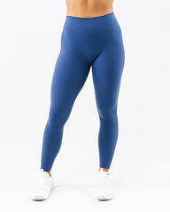 Dip Back Mid Rise Legging - Oceania