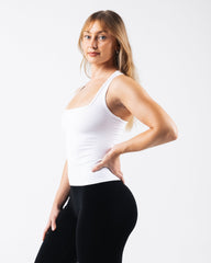 Glass Tank - White