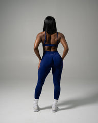 Pump Mid Rise Legging - Indigo