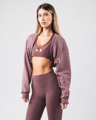 Overlay Shrug - Heather Sugar