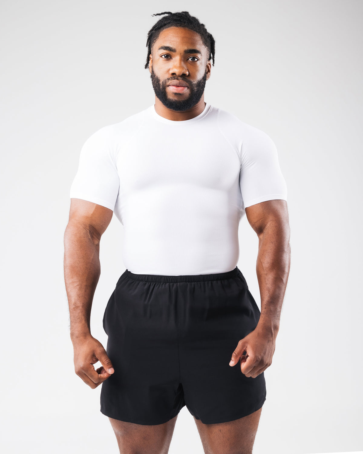 Power Short Sleeve - White