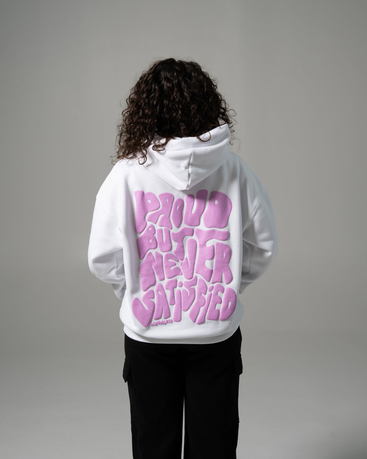 Staple Hoodie - White Bubble