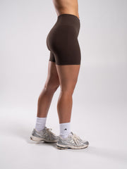 Pump Mid Rise Short - Walnut