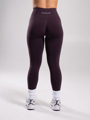 Pump High Rise Legging - Black Garnet