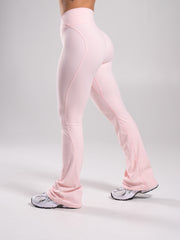 Aura Ultra-High Rise Flared Pant - Ballet Pink