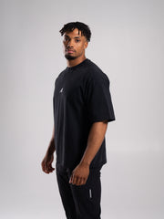 Stone Wash Alpha Tee - Black