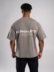 Stone Wash Alpha Tee - Desert Khaki