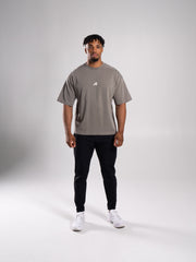 Stone Wash Alpha Tee - Desert Khaki