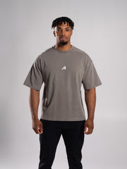 Stone Wash Alpha Tee - Desert Khaki