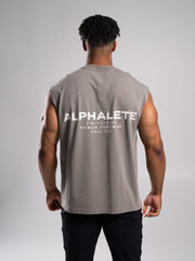 Stone Wash Alpha Tank - Desert Khaki
