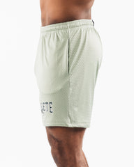 Wolf Head Mesh Short 6" - Sage