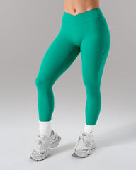 Wrap Mid Rise Legging - Grove