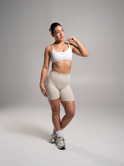 Pump High Rise Short - Wheat