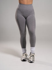 Pump High Rise Legging - Heather Grey